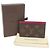 Louis Vuitton Monogram Simple Card Case M60703 Castaño Fucsia - vista 2