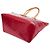 Borsa a tracolla Louis Vuitton Monogram Vernis Bellevue GM Rosso - vista 2