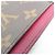 Louis Vuitton Monogram Simple Card Case M60703 Castaño Fucsia - vista 9