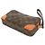 Clutch Louis Vuitton Monogram Marly Dragonne PM Marrone - vista 2