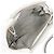 Clutch e borsa a tracolla Louis Vuitton Mahina Scala Mini Argento - vista 3