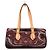 Borsa a tracolla Louis Vuitton Monogram Vernis Rosewood Avenue Bordò