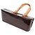Borsa a tracolla Louis Vuitton Monogram Vernis Rosewood Avenue Bordò - vista 2