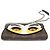 Borsa a tracolla Louis Vuitton Monogram Epi Pochette Kabuki Marrone Nero Bianco - vista 5