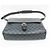 Borsa Messenger Louis Vuitton Damier Cobalt Newport Nero Blu navy - vista 5