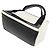 Borsa Cabas S Balenciaga Navy Nero Bianco sporco - vista 2