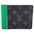 Portafoglio Slender Louis Vuitton Monogram Eclipse Nero