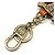 Charm per borsa Gucci a forma di gufo beige - vista 6