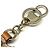 Charm per borsa Gucci a forma di gufo beige - vista 7