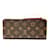 Cartera Adele Monogram Louis Vuitton Castaño Roja  - vista 2