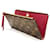 Cartera Adele Monogram Louis Vuitton Castaño Roja  - vista 3