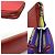 Hermès Cartera Hermes Azap Long en piel y seda roja - vista 4