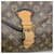 Borsa Louis Vuitton Monogram Beverly Marrone - vista 9