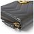 Marmont Gucci Long Wallet aus schwarzem Leder - Ansicht 8