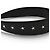 Cerchietto Alice in plastica nera Gucci Nero - vista 4