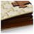 Triomphe Céline Celine Bi-Fold Wallet in Ivory and Brown Cream  - view 6