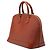 Louis Vuitton Alma PM in pelle Epi marrone - vista 2