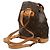 Louis Vuitton Marrone Monogram Montsouris PM - vista 2
