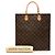 Louis Vuitton Sac Plat Monogram Braun - Ansicht 8