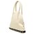 Bolsa de mão Dome em couro branco com corte de diamante Saint Laurent Cru - vista 2