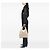 Tote in spugna bianco Bottega Veneta Crudo - vista 6