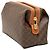 Céline Celine Brown Macadam Coated Canvas Pouch - view 2