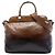 Borsa con struttura Prada Brown Sfumato Vernice Naplak Marrone