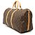 Louis Vuitton Marrone Monogram Keepall Bandouliere 50 - vista 2