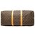 Louis Vuitton Marrone Monogram Keepall Bandouliere 50 - vista 3