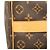 Louis Vuitton Marrone Monogram Keepall Bandouliere 50 - vista 5