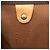 Louis Vuitton Marrone Monogram Keepall Bandouliere 50 - vista 6