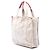 Tote Borsa shopping Prada Brown Canvas Canapa Mistolino Marrone Beige - vista 2
