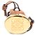 Collana con pendente borsa balloon in pelle marrone LOEWE - vista 3