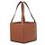 Céline Borsa a mano Celine Cuile Triomphe Cube in pelle Marrone - vista 2