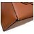 Céline Borsa a mano Celine Cuile Triomphe Cube in pelle Marrone - vista 7
