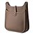 Hermès Borsa a tracolla Hermes Evelyne 3 PM Taupe - vista 2