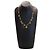 Collier Louis Vuitton plaqué or Doré - vue 10