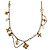 Collier Louis Vuitton plaqué or Doré - vue 2