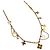 Collier Louis Vuitton plaqué or Doré - vue 3