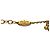 Collier Louis Vuitton plaqué or Doré - vue 7