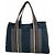Hermès Hermes Troca Horizontal MM Canvas Tote Bag Schwarz