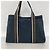 Hermès Hermes Troca Horizontal MM Canvas Tote Bag Schwarz - Ansicht 9