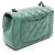Borsa a tracolla Chanel Mini Matelassé 20 Verde - vista 2