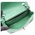 Borsa a tracolla Chanel Mini Matelassé 20 Verde - vista 3