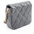 Borsa a tracolla Chanel Mini Matelassé Metallic Marrone - vista 2
