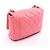 Borsa a Spalla Chanel Large Flap Bag Matelassé Rosa - vista 2