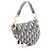 Borsa Christian Dior Saddle Bag Mini Oblique Jacquard Nero Beige Blu navy - vista 2