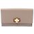 Fendi Peekaboo Selleria Bi-fold Long Wallet Beige