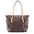 Borsa Tote Louis Vuitton Totally MM Marrone