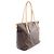 Borsa Tote Louis Vuitton Totally MM Marrone - vista 2